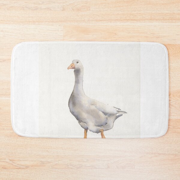 Item preview, Watercolor painting goose fine art kids room decor, watercolor painting duck designed and sold by rfoxphoto.