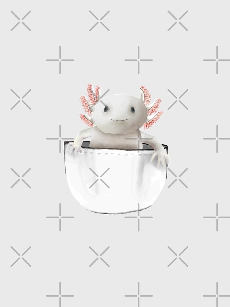 Thumbnail 4 of 4, iPhone Case, Axolotl In Your Pocket designed and sold by RagingOstrich.