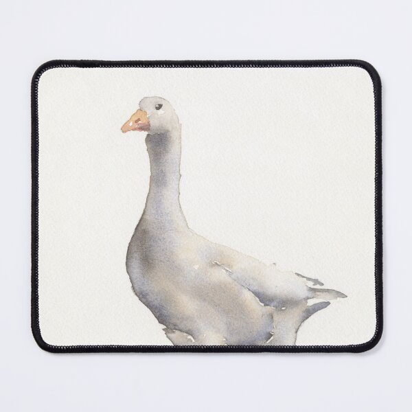 Item preview, Watercolor painting goose fine art kids room decor, watercolor painting duck designed and sold by rfoxphoto.