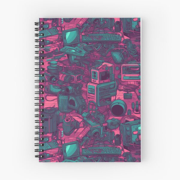 Item preview, Cyberpunk computer items pattern designed and sold by RRebellion.