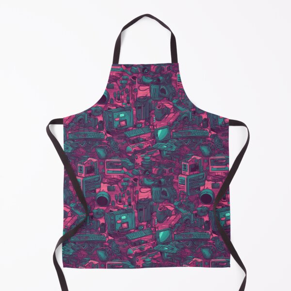Item preview, Cyberpunk computer items pattern designed and sold by RRebellion.