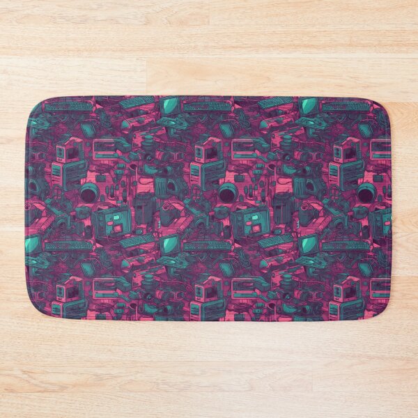 Item preview, Cyberpunk computer items pattern designed and sold by RRebellion.