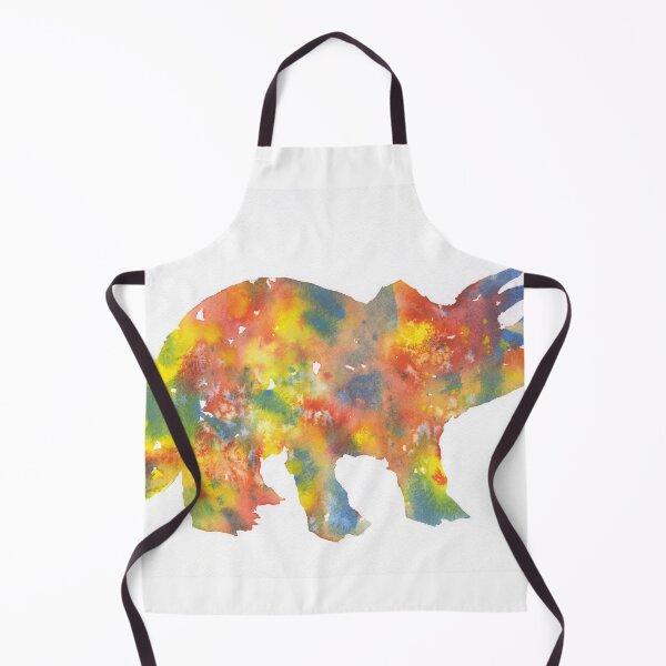 Item preview, Kids room artwork dinosaur colorful watercolor painting, trendy wall art handmade home designed and sold by rfoxphoto.