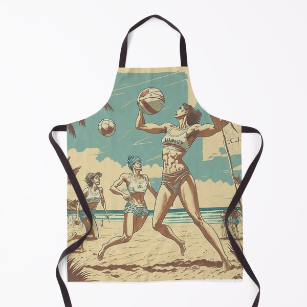 Item preview, Retro Beach Volleybal designed and sold by CASUALURBAN.