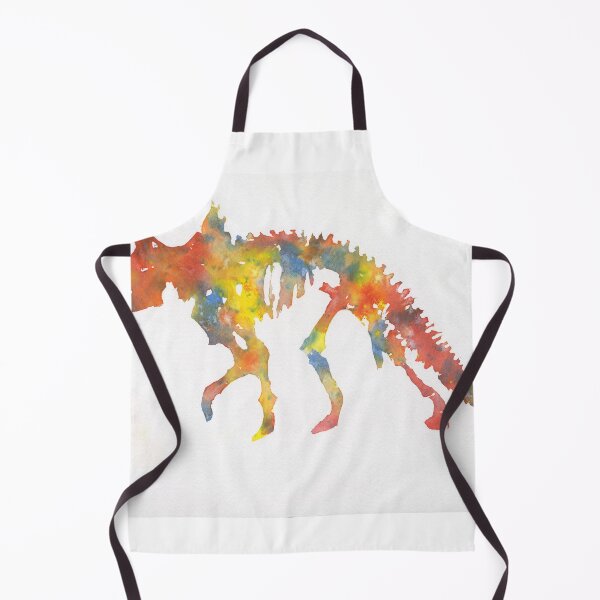 Item preview, Kids room artwork dinosaur colorful watercolor painting, trendy wall art handmade home decor dino illustration designed and sold by rfoxphoto.