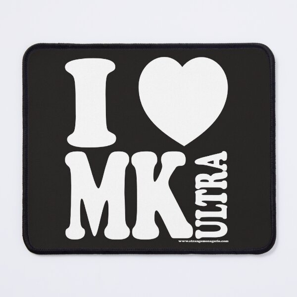 Item preview, I <3 MK Ultra [White Design] designed and sold by milocaruso.