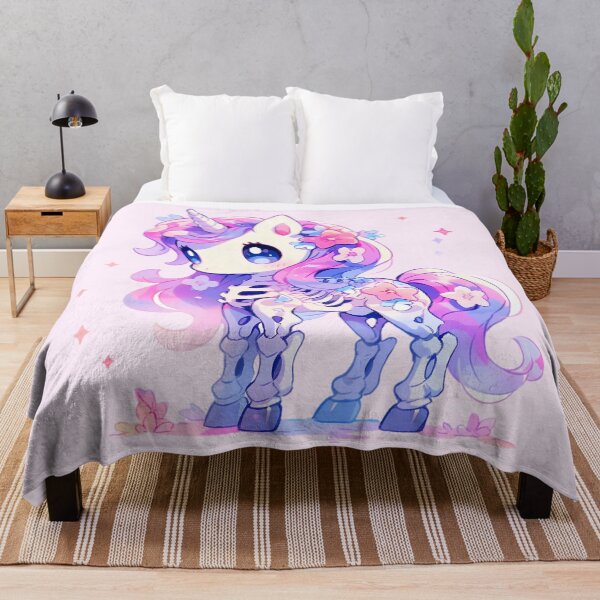 Item preview, Cute Kawaii Pastel Skeleton Unicorn designed and sold by PastelMagic.
