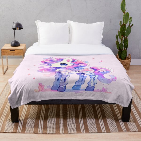 Item preview, Lindo esqueleto de unicornio pastel kawaii designed and sold by PastelMagic.