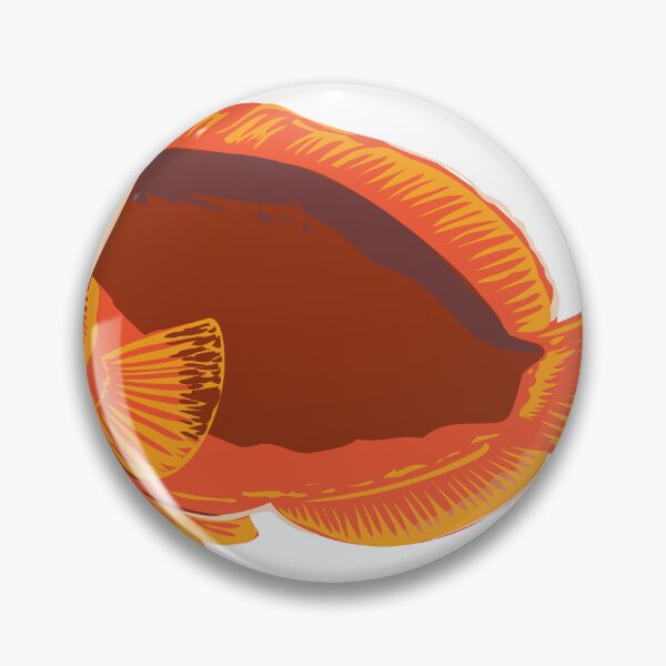 Item preview, Red Anemonefish or Australian Clownfish in Oslob Cebu Philippines WPA Art Deco   designed and sold by patrimonio.