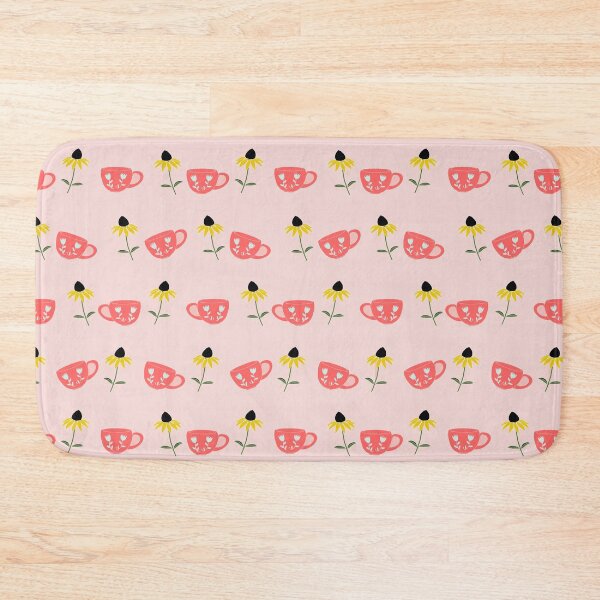 Item preview, Pink Teacups and Cone Flower designed and sold by Katherine Mills .