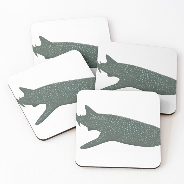 Item preview, Whale Shark Swimming Front WPA Art designed and sold by patrimonio.