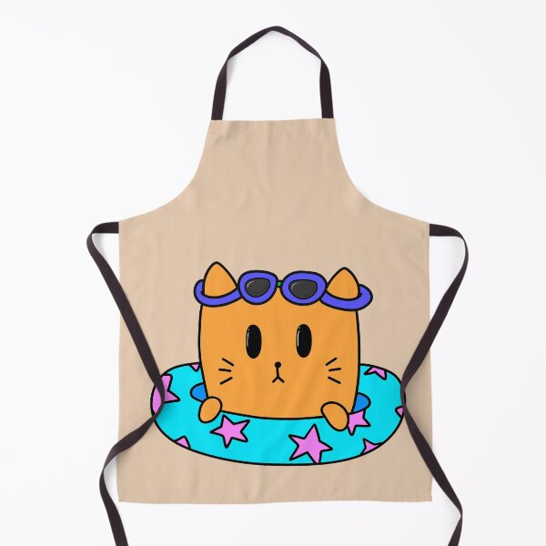 Item preview, Summer cat friend - ginger designed and sold by ScrimblyStudios.