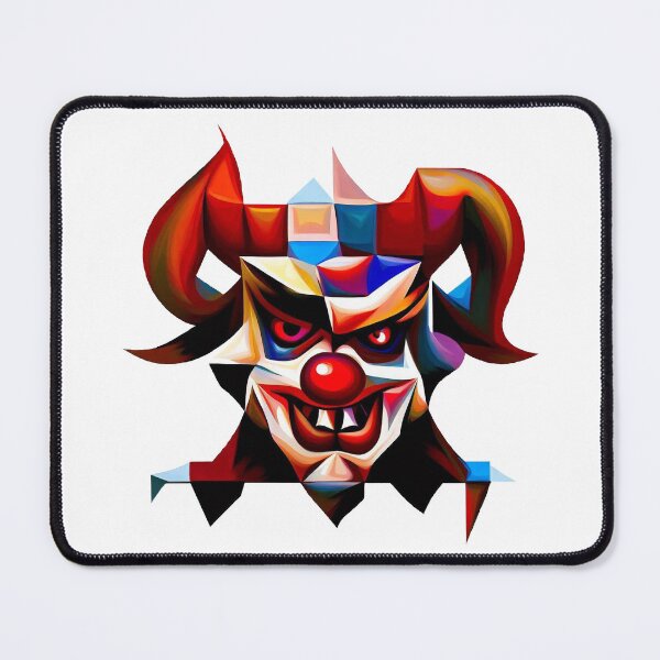 Item preview, Cubisto The Corrupted Clown designed and sold by SifRants.