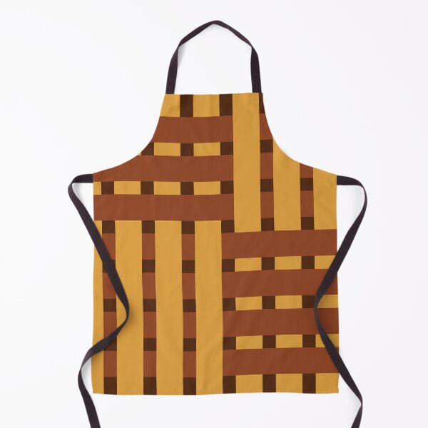 Item preview, Fabric Weave Design - Matt Rib Weave Irregular Pattern - Orange and Gold designed and sold by DesignCentrum.