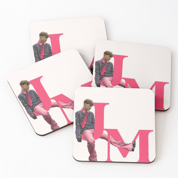 Item preview, BTS Jimin JM Pink Design designed and sold by randalieren.