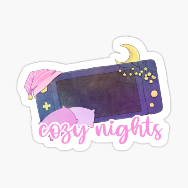 Cozy Gamer Essentials Sticker for Sale by Clefairy Creations