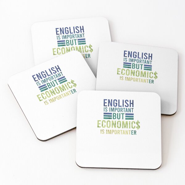 Item preview, English Is Important But Economics Is Importanter designed and sold by DasaiArt.