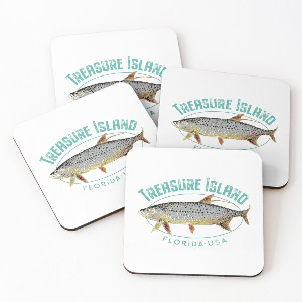 Item preview, Treasure Island Florida Tarpon Design designed and sold by Futurebeachbum.