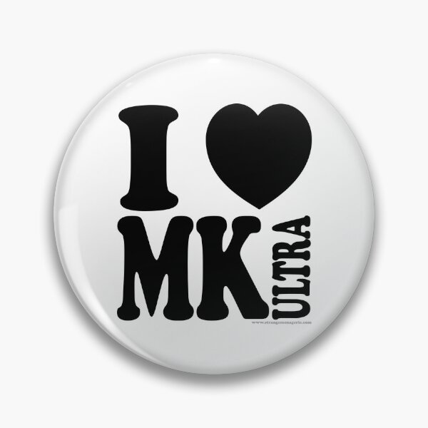 Item preview, I <3 MK Ultra  [Black Design] designed and sold by milocaruso.