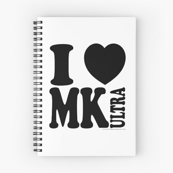 Item preview, I <3 MK Ultra  [Black Design] designed and sold by milocaruso.