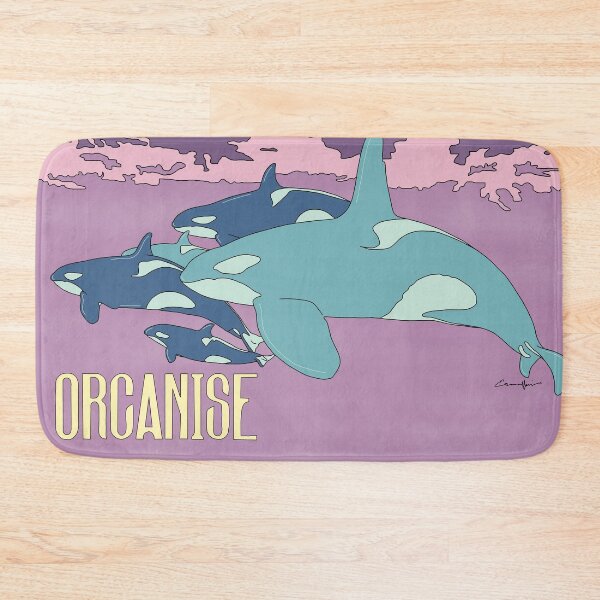 Item preview, Family of orcas - Orcanisation Sink the Rich by Gorilla Bark Part 2a designed and sold by GorillaBark.