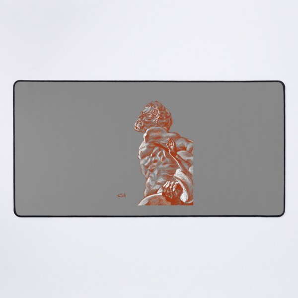 Item preview, Laocoon sketch Florence (on grey background) designed and sold by MasterpieceArt.