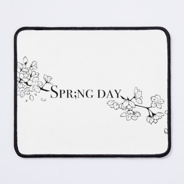 Item preview, BTS Spring Day Semicolon Design designed and sold by randalieren.