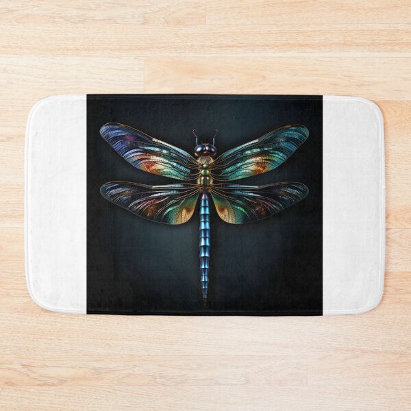Item preview, metallic dragonfly designed and sold by boldbrushstroke.