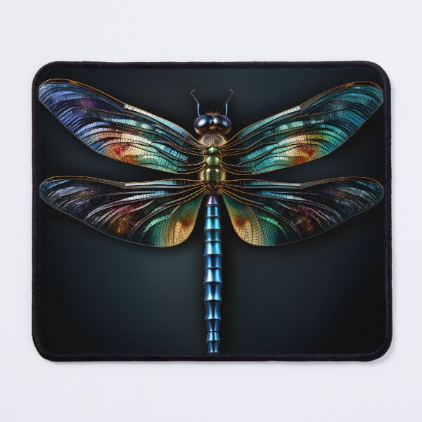 Item preview, metallic dragonfly designed and sold by boldbrushstroke.
