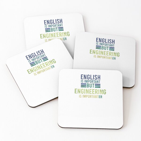 Item preview, English is Important but Engineering is Importanter designed and sold by DasaiArt.