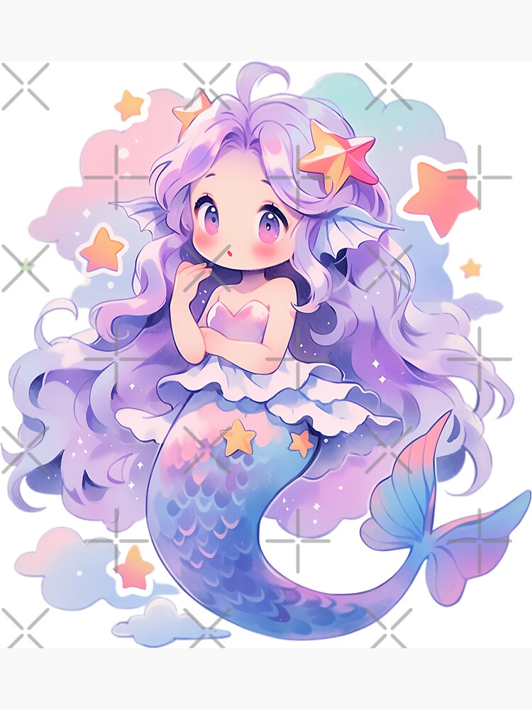 hot selling mini kawaii sprial mermaid