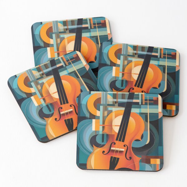 Item preview, Contemporary Music Collage Illustration designed and sold by MargaretWiktor.