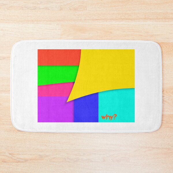 Item preview, COLORS-banners-why designed and sold by israelsureda.
