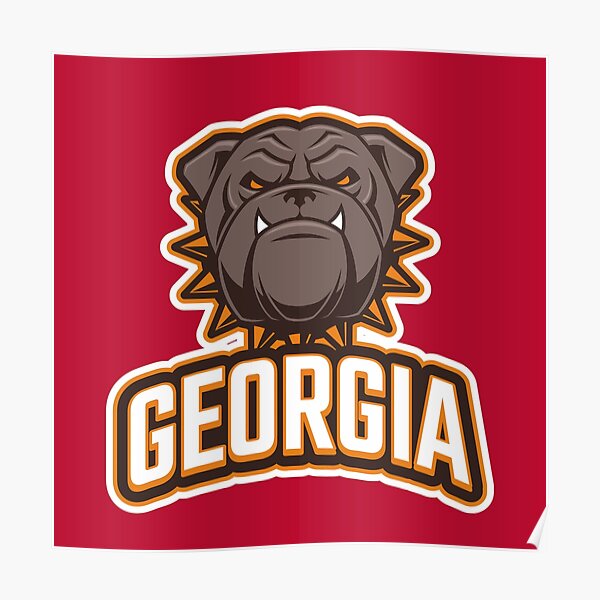 The Ultimate Georgia Cup! UGA Bulldog, Atlanta Braves, Atlanta Falcons.  Made with the Silhouette.