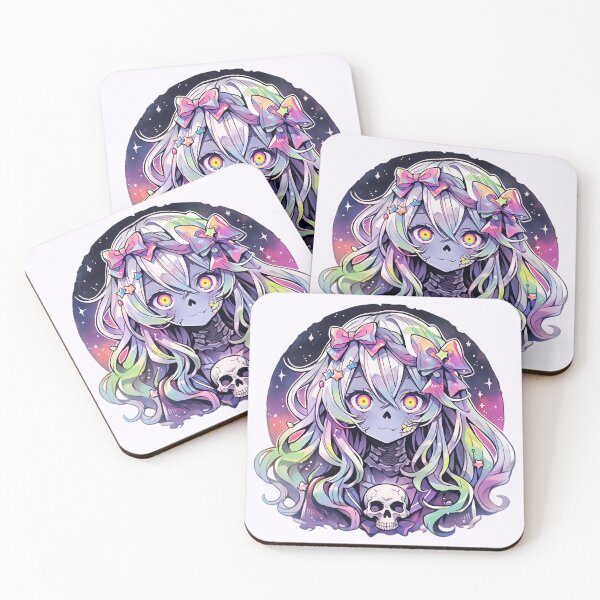 Item preview, Cute Kawaii Pastel Neon Zombie designed and sold by PastelMagic.