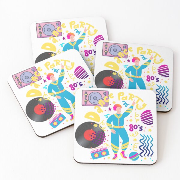 Item preview, Dance Party (retro art work) designed and sold by Steph1TheArtist.