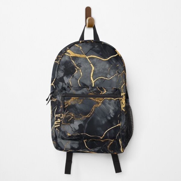 Item preview, Black marble with gold accents designed and sold by ElianNB.