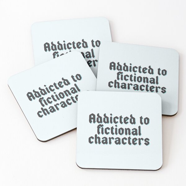 Item preview, Addicted To Fictional Characters designed and sold by katreadsitshop.
