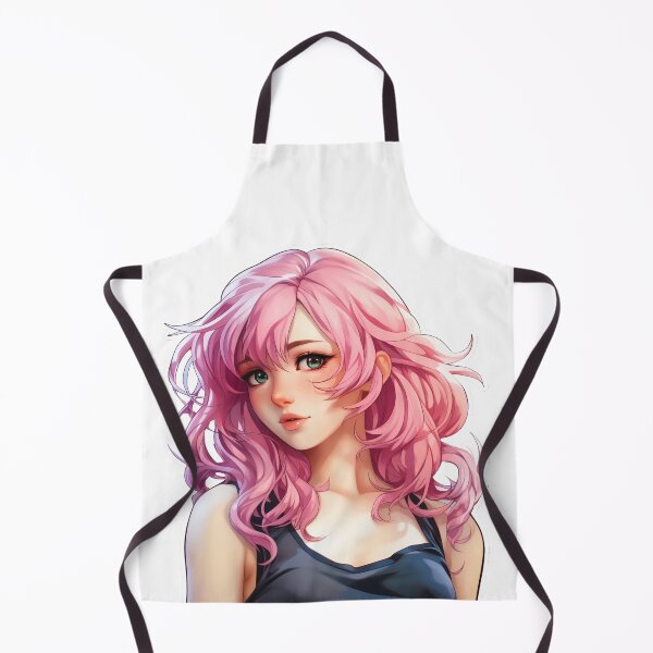 Item preview, Pink Hair Anime Girl designed and sold by NickFound.