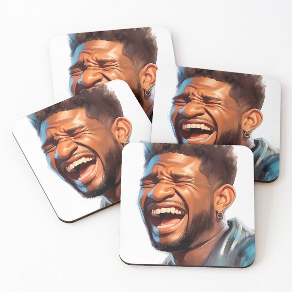 Item preview, caricature of Usher the R& B Singer designed and sold by evonte.