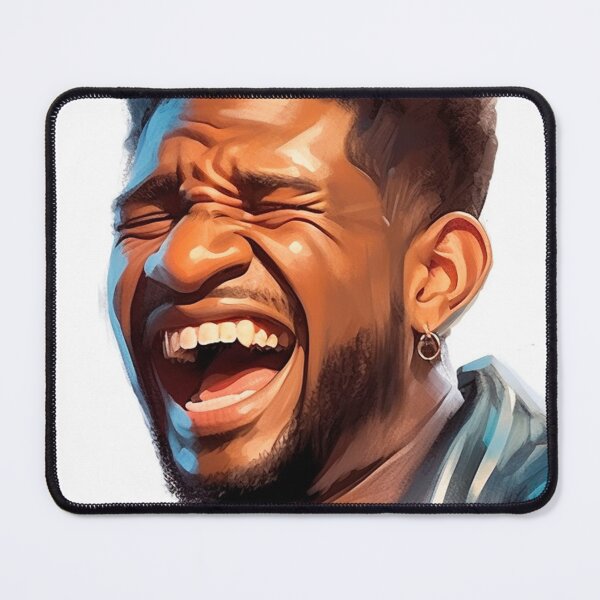 Item preview, caricature of Usher the R& B Singer designed and sold by evonte.