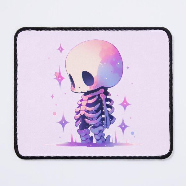 Item preview, Cute Kawaii Pastel Lonely Skeleton designed and sold by PastelMagic.