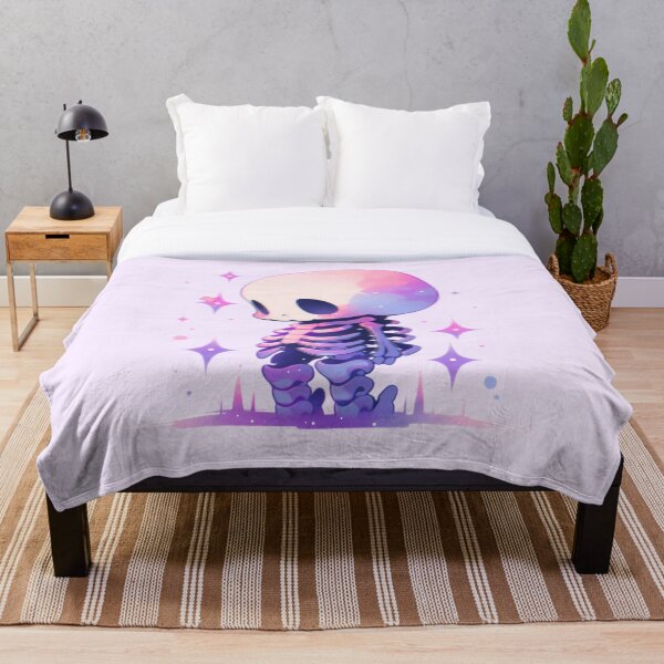 Artikelvorschau, Süßes Kawaii Pastell einsames Skelett entworfen und verkauft von PastelMagic.