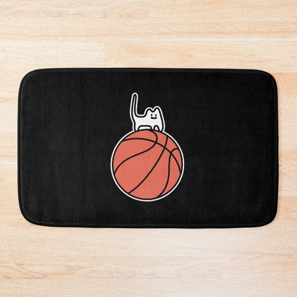 Item preview, Basketball Cat (Coloured) designed and sold by wonkcat.