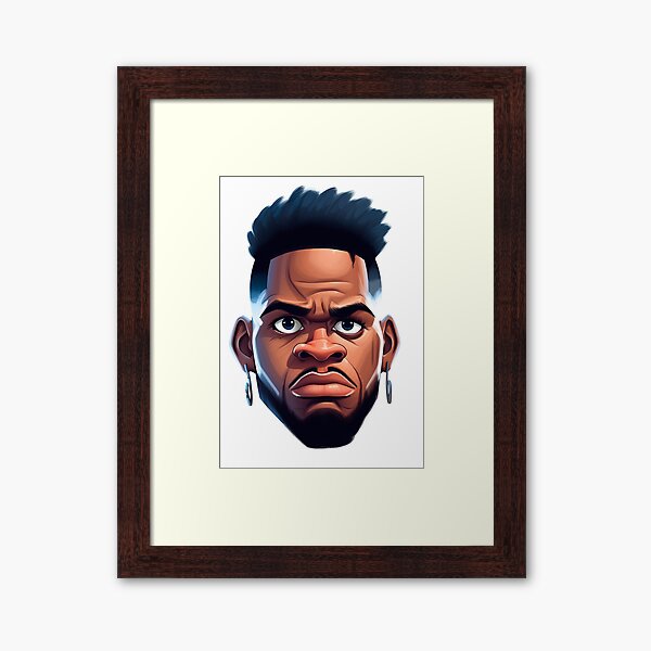 caricature of Micah Parsons Metal Print for Sale by evonte