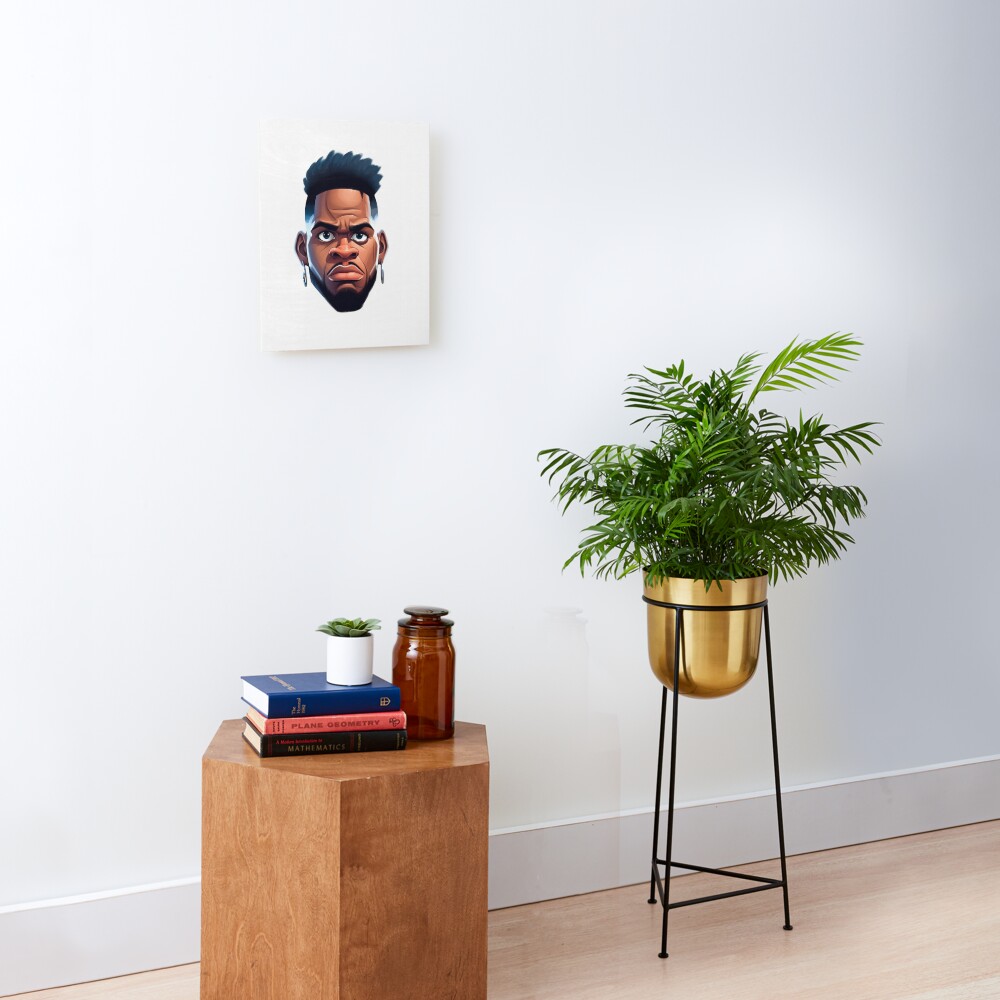 caricature of Micah Parsons Metal Print for Sale by evonte