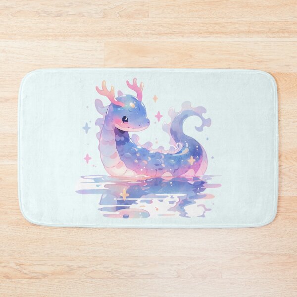 Item preview, Cute Kawaii Pastel Loch Ness Monster designed and sold by PastelMagic.