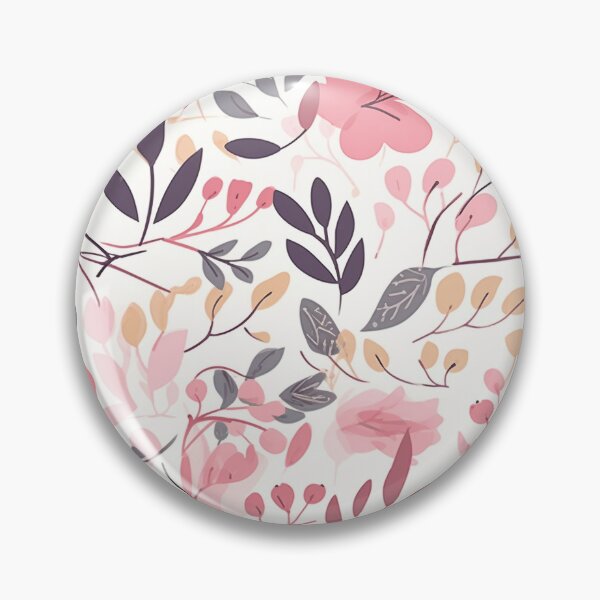 Item preview, Colorful Pink Flower Print designed and sold by PaperieJennifer.