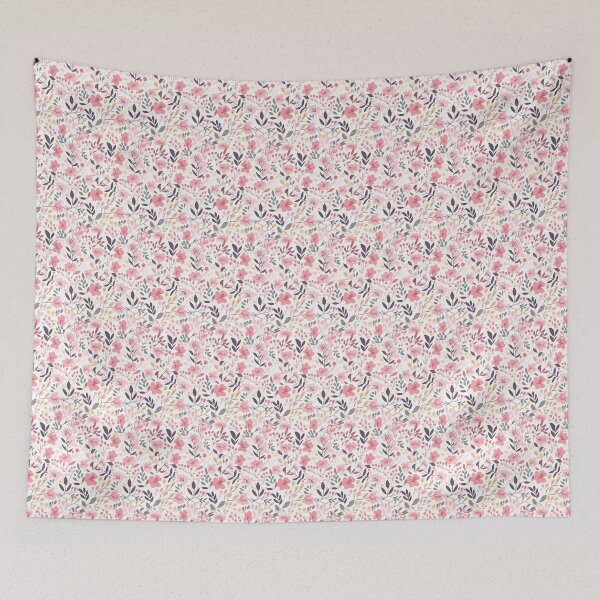 Item preview, Colorful Pink Flower Print designed and sold by PaperieJennifer.