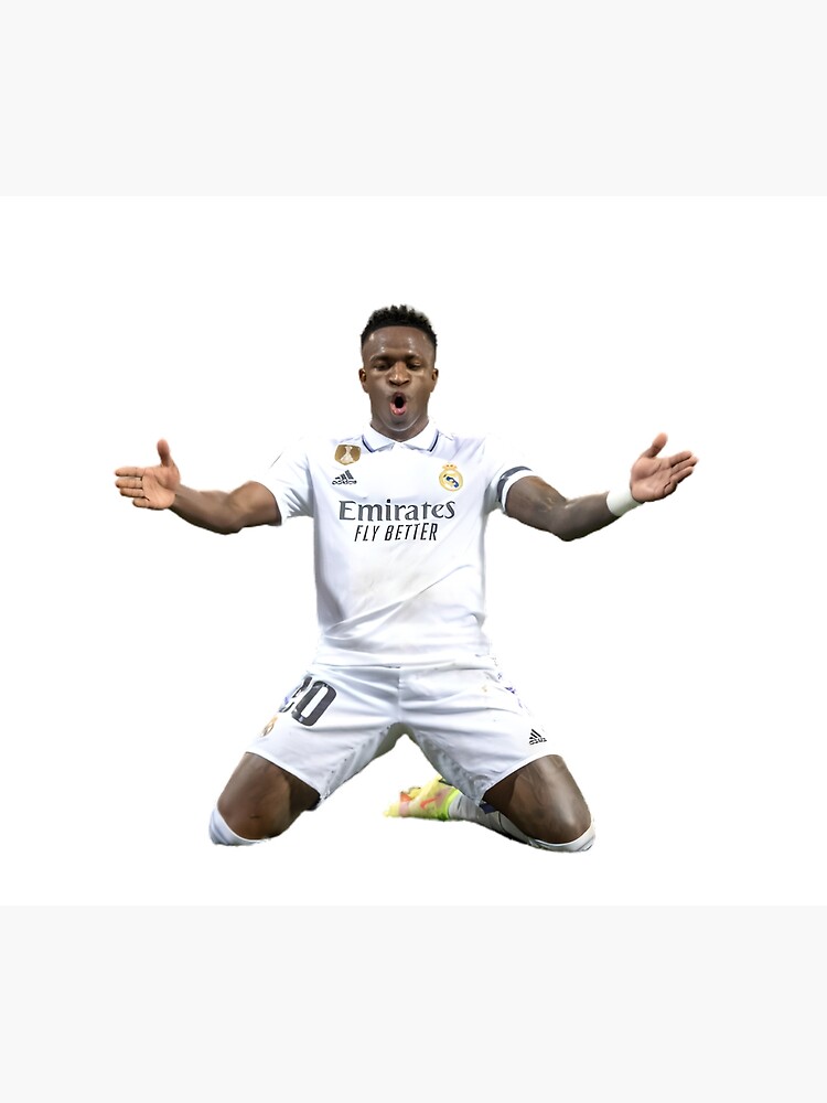 Vinicius Jr Poster Real Madrid Soccer Framed Wall Art Print 